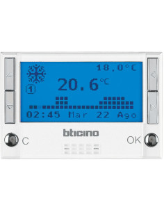 AXOLUTE - CRONOTERMOSTATO GIOR-SETT BIANCO