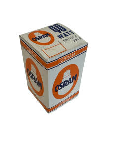 Nitra goccia chiara b22d 40w 125/130v