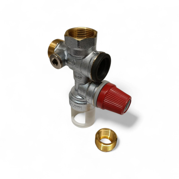 Caleffi 526140 NTR – Gruppo di sicurezza 1/2" per boiler 7 bar sede inox