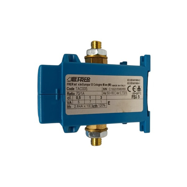 Frer TAC005070X01 Trasformatore amperometrici di precisione a primario avvolto 70/1A