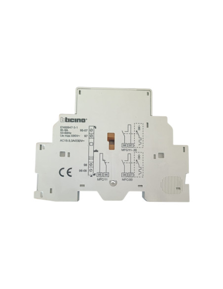 Bticino mfc//11 cont ausil 1na 1nc [msc//11]