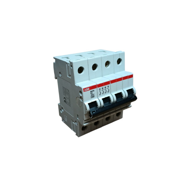 Abb ee 413 9 s274 k2 interruttore automatico magnetotermico 4p 2a 10ka
