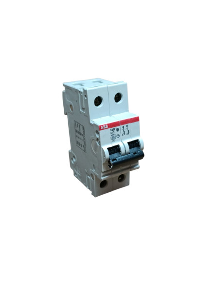 abb ef 082 1 s252 interruttore automatico magnetotermico 2p 10a 6ka c