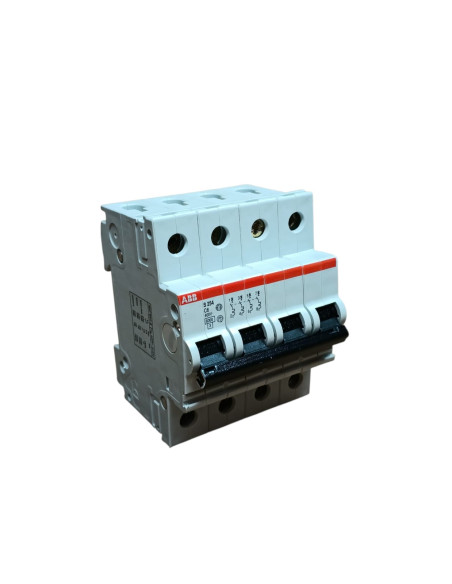Abb s254 interruptor magnetotérmico 6a 6ka c 4 módulos ef 846 9