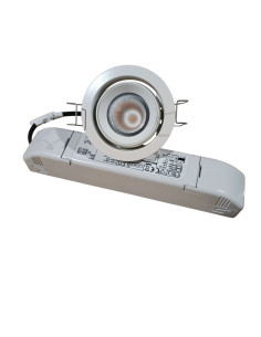 Iguzzini p402 laser orientabile frameless led warm white 3000k flood d59 2