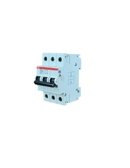 Abb ef 099 5 interruttore automatico magnetotermico s253 3p 63a 6ka c