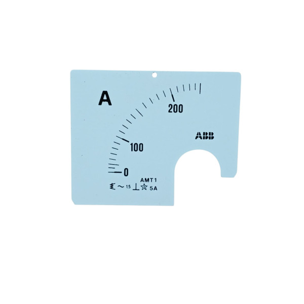 Abb eg 048 1 scl1 250a a1 scale for ammeter approx