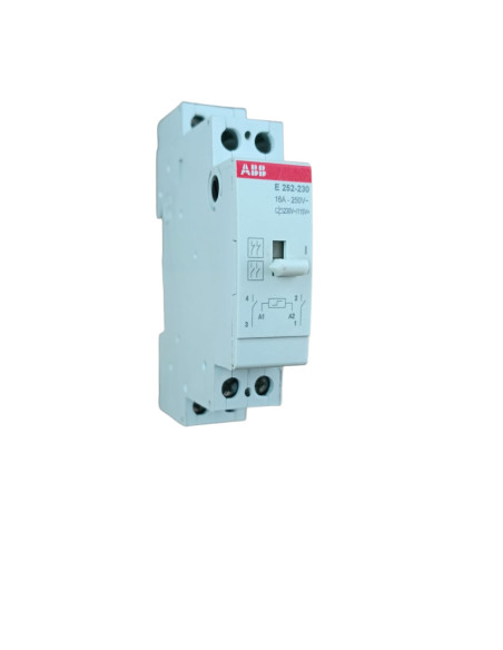Abb e252-230 relé paso a paso 16a 1 módulo ea 078 4