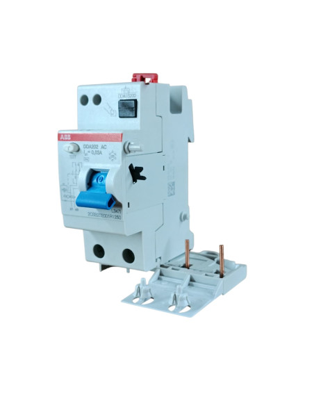 Bloque diferencial Abb dda202 ac 25a 30ma 2p