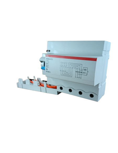 Block diff 4p max 63a 0.03a ac 6.5mod