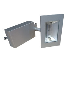 Iguzzini 4815 parallel grigio 213x142 150w hit elettron c//adattatore binario 2