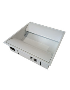 Iguzzini 3 3601 001 0 base light 2x24w fl 2g11 bianco 2