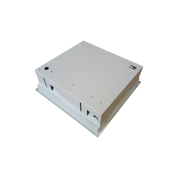 Iguzzini 3601Base light incasso bianco 2x24w fl 2g11 d.400x125mm