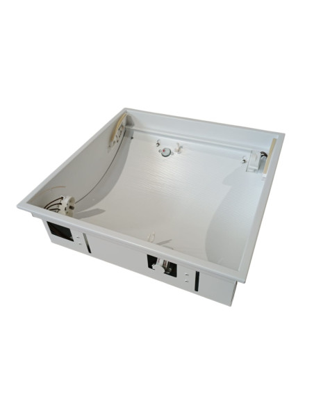 Iguzzini 3 3601 001 0 base light 2x24w fl 2g11 white