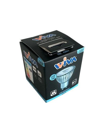 LED gu10 5w 4000k forma plata