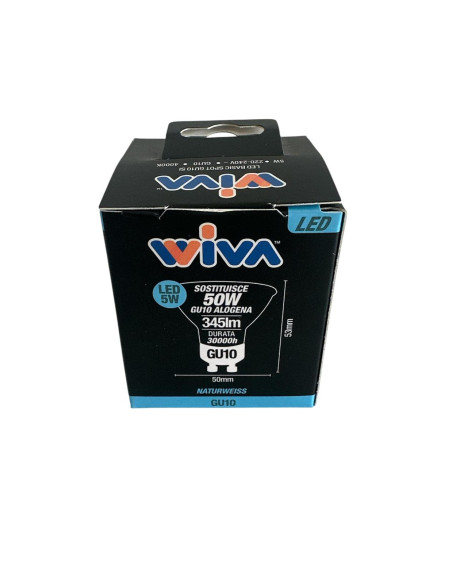 LED gu10 5w 4000k forma plata